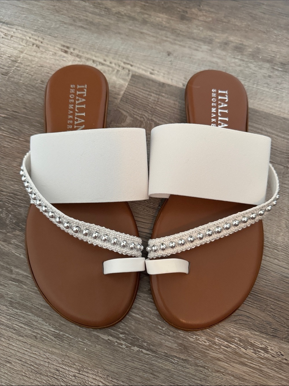 Italian Showmakers size 9 sandals- 2 pairs - Picture 4 of 5